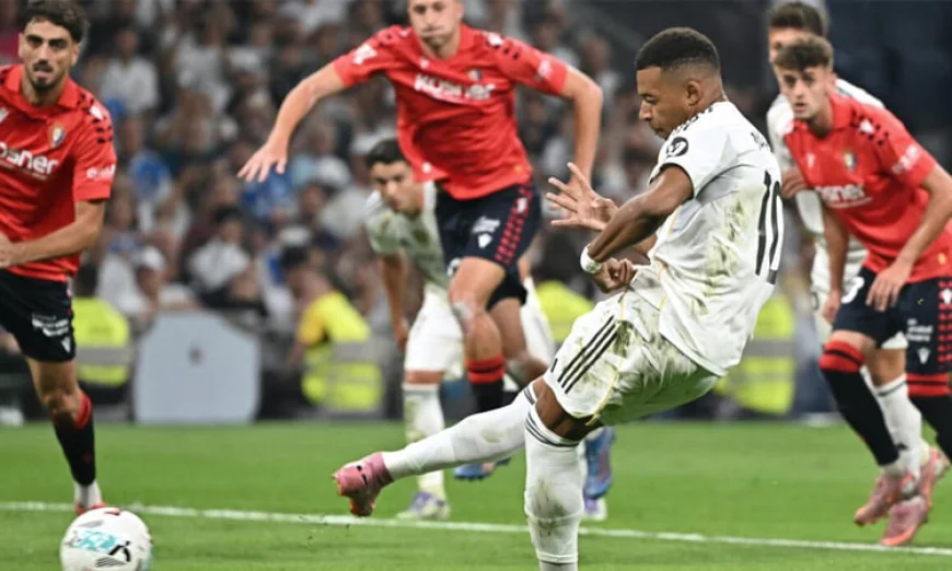 Mbappé Leads Real Madrid to Victory Over Osasuna in La Liga Opener