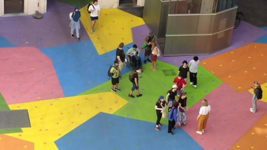 Vienna Museum Paints Streets to Beat the Heat