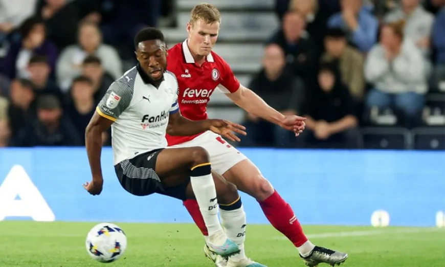Derby’s late goal holds Bristol City