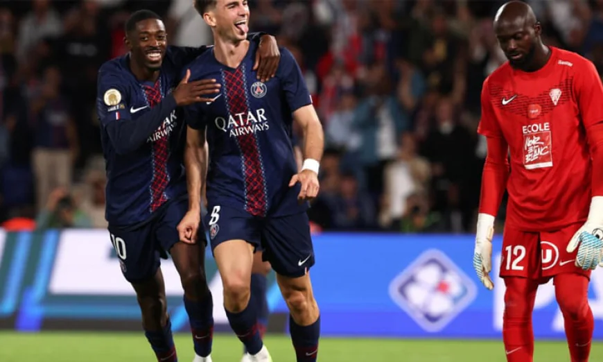 Ruiz strike secures narrow PSG win over Angers in Ligue 1