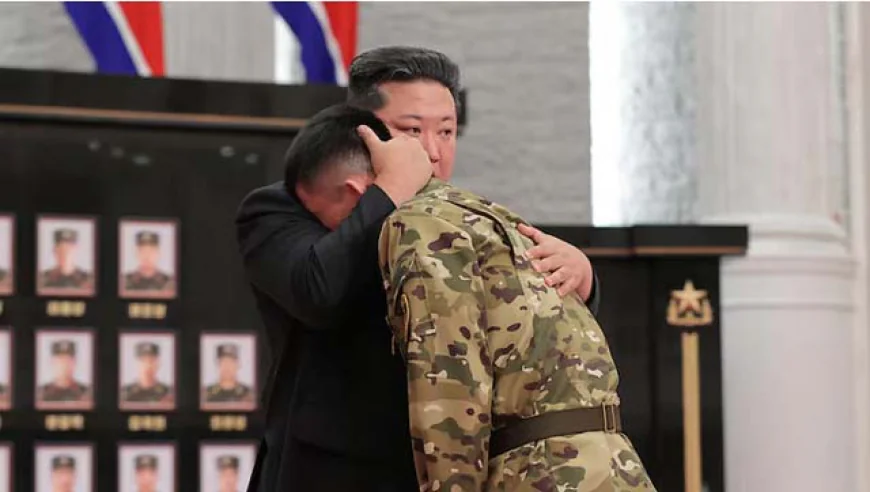 Kim Jong Un Consoles Families of Soldiers Killed in Russia’s War: KCNA