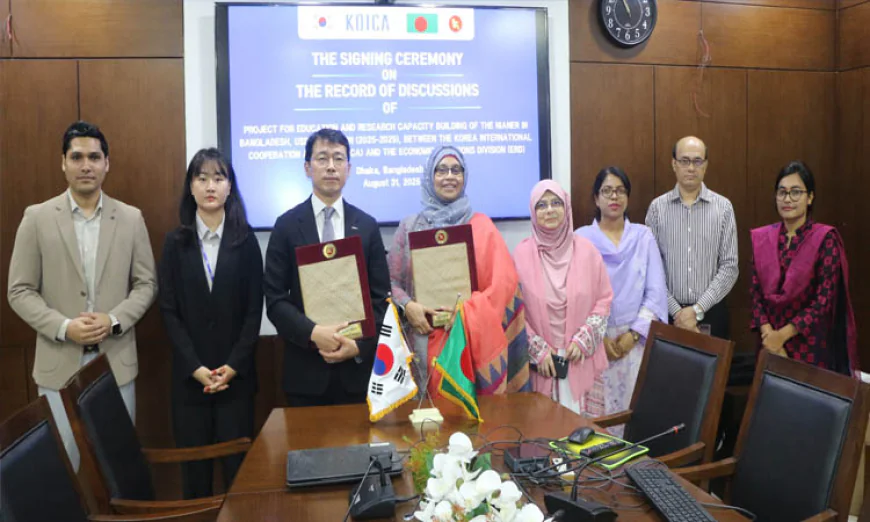 Korea signs $5.9m grant deal with Bangladesh