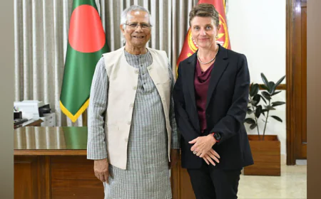 Chief Adviser, UN Resident Coordinator discuss polls; UN pledges support