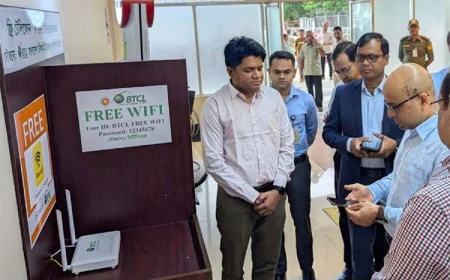 Sylhet Airport Introduces Free Wi-Fi and Telephone Services
