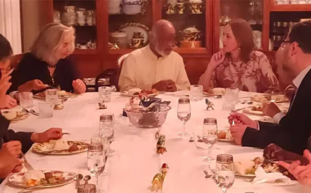 BNP leader Moin Khan hosts dinner for diplomats