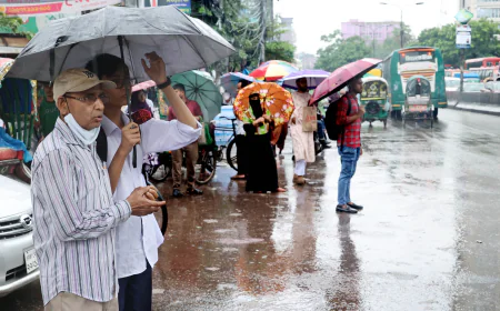 Light to moderate rain with thunder likely in parts of the country