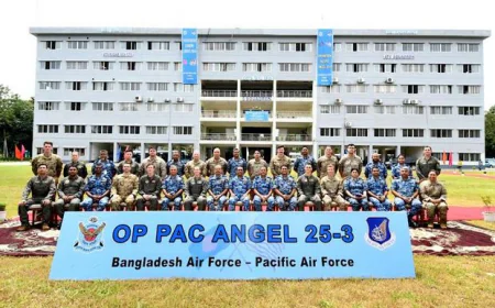 7-day US PACAF–BAF joint exercise ‘Operation Pacific Angel 25-3’ kicks off