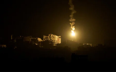 Gaza City Hit by Heavy Bombing After Rubio Voices Support for Israel