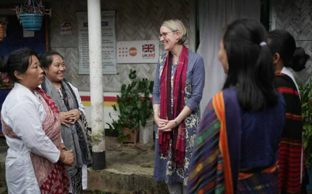 UK Envoy Tours CHT to Review British-Funded Projects