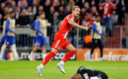 Kane Brace Fires Bayern Past Chelsea in Champions League