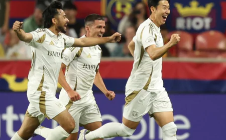 Son Scores First MLS Hat-Trick in LAFC Win Over Real Salt Lake