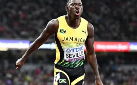 Seville Leads Jamaican Men’s Sprint Revival