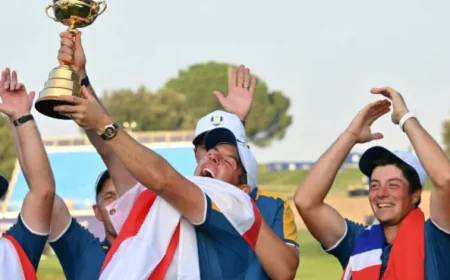 Donald Confident Europe Can Handle US Ryder Cup Pressure