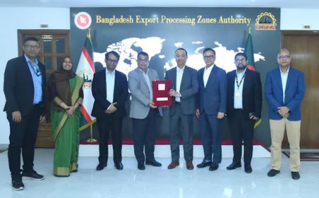 BEPZA, HSBC Sign Deal to Set Up Business Development Office at NSEZ