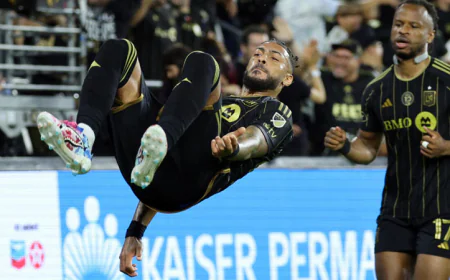 Bouanga makes MLS history with hat-trick in LAFC’s win over Salt Lake