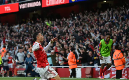 Arsenal’s late strike denies Man City, Villa still winless