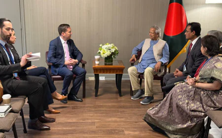 CA assures US envoy of free, fair elections in Bangladesh