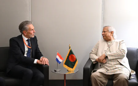 CA Holds Bilateral Talks with Netherlands PM