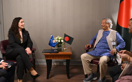 Kosovo President Meets CA, Seeks Stronger Ties with Bangladesh