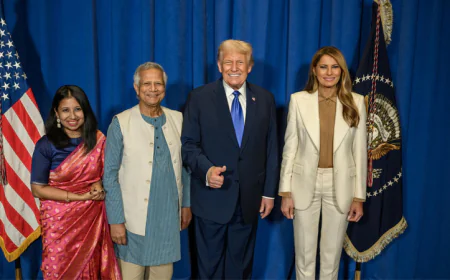 CA and Daughter Attend Reception Hosted by US President