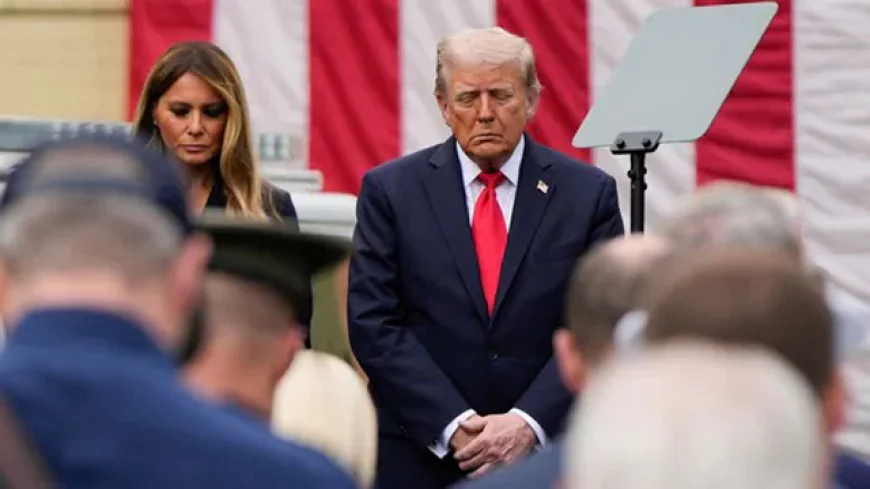 Trump, officials pay tribute to Charlie Kirk during 9/11 commemorations