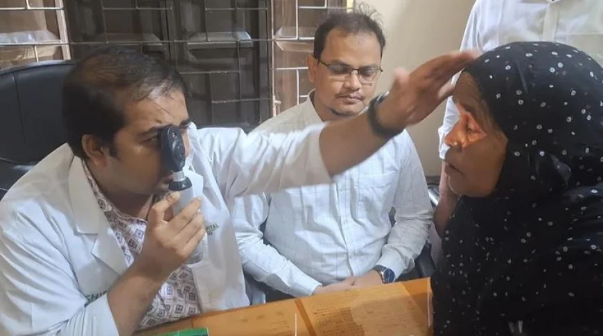 600 Eye Patients Receive Treatment in Joypurhat