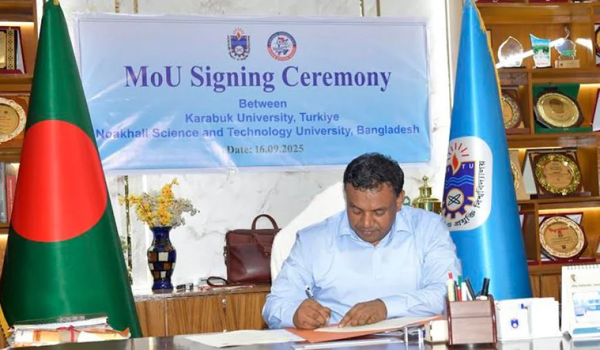 NSTU inks partnership deals with two Turkish universities