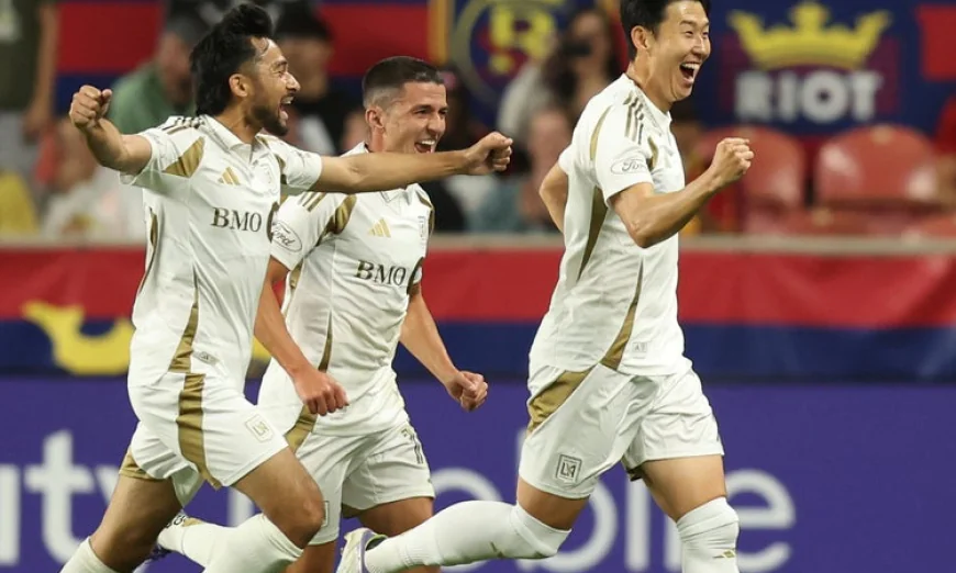 Son Scores First MLS Hat-Trick in LAFC Win Over Real Salt Lake