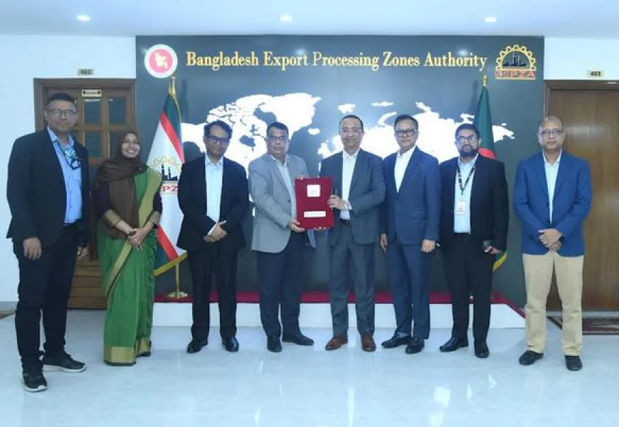 BEPZA, HSBC Sign Deal to Set Up Business Development Office at NSEZ