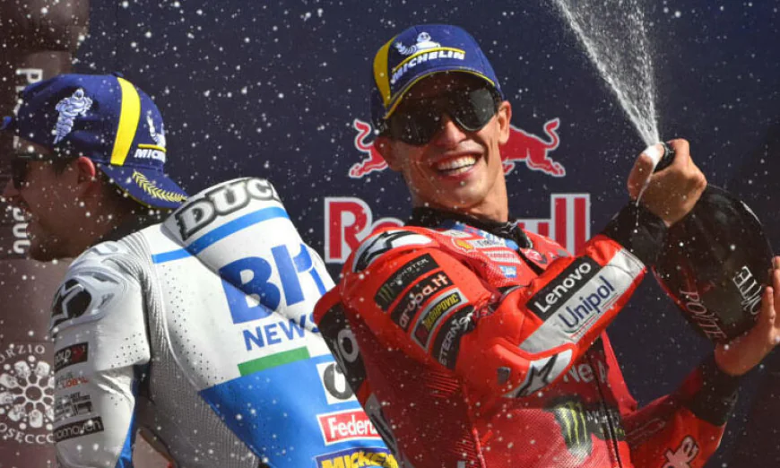Brilliant Marquez on verge of seventh MotoGP crown in Japan