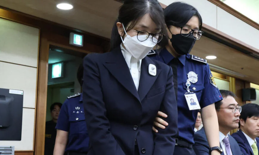 Former South Korean first lady faces trial in corruption case