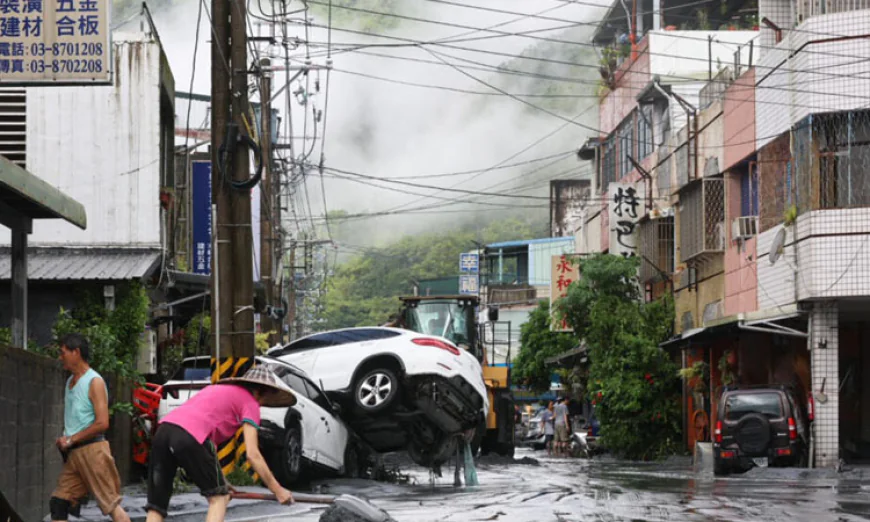 14 dead, 152 missing in Taiwan following barrier lake collapse