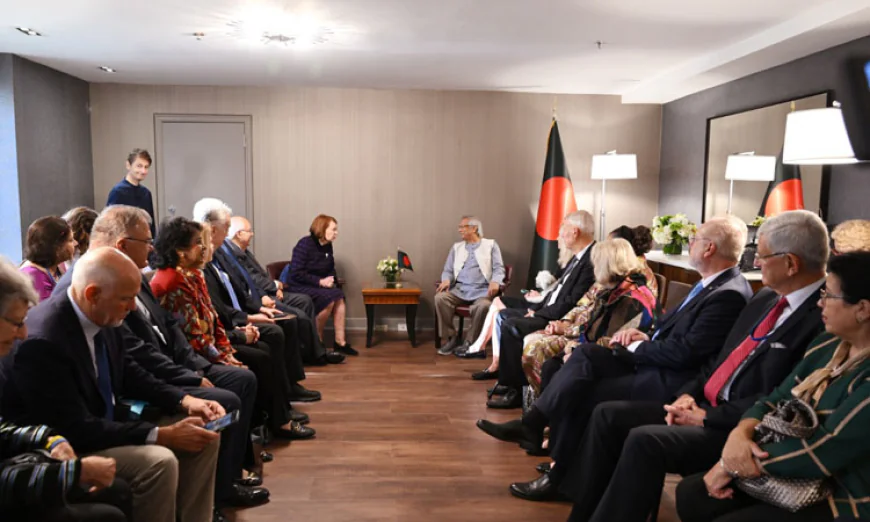 Global Leaders Voice Strong Support for Prof Yunus