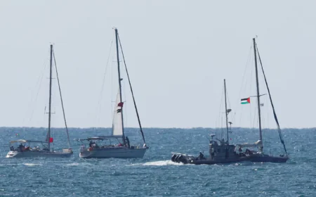Organisers Say Final Gaza Flotilla Boat Intercepted by Israel