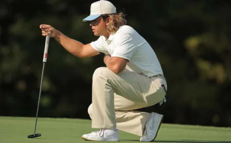 Higgo Shares PGA Tour Lead in Four-Way Tie in Mississippi