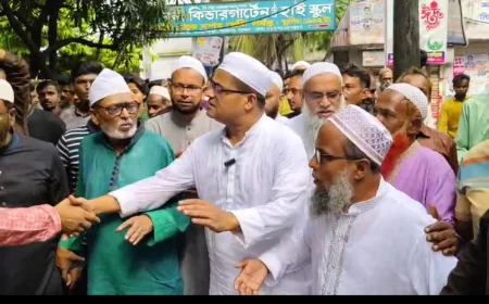 Mustafa Jaglul Pasha Papel's public relations and distribution of 31-point leaflets in Kaundia Union