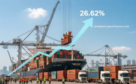 US apparel imports from Bangladesh jump 26.62%