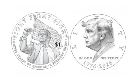 US Treasury considers $1 coin featuring Trump