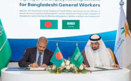 Bangladesh, Saudi Arabia Ink Landmark Manpower Recruitment Agreement