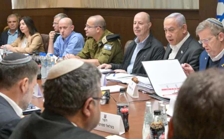 Israel Government Approves Gaza Hostage Release Deal