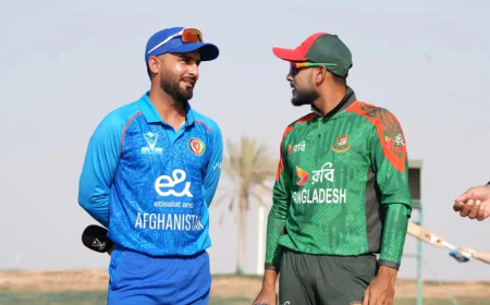 Bangladesh Aim to Level ODI Series Against Afghanistan