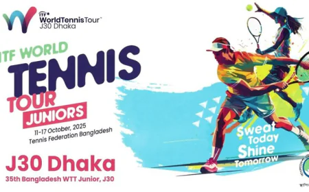 World Tennis Tour Jr. J-30 Kicks Off Tomorrow