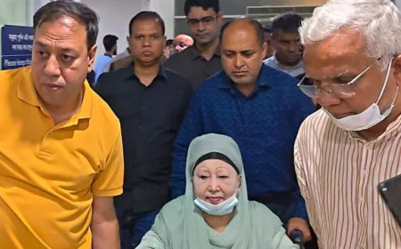 Khaleda Zia hospitalized at Evercare Hospital