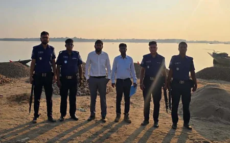 668 Cubic Feet of Stone Seized in Sunamganj