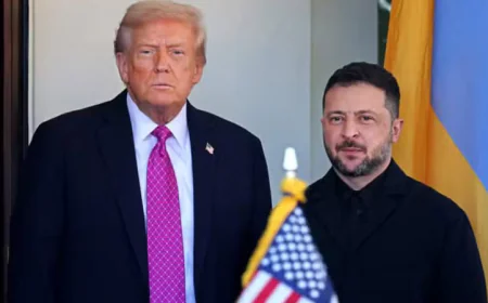 Trump Urges Zelensky to ‘Make a Deal’ After Tomahawk Appeal Falls Flat