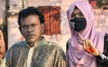 Father and Daughter Pass HSC Together in Natore