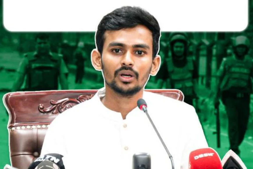 Asif Mahmud: Awami League Must Be Tried as a Party - The Daily Tribunal
