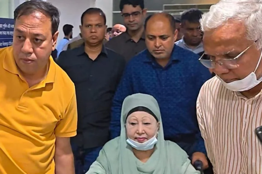 Khaleda Zia hospitalized at Evercare Hospital