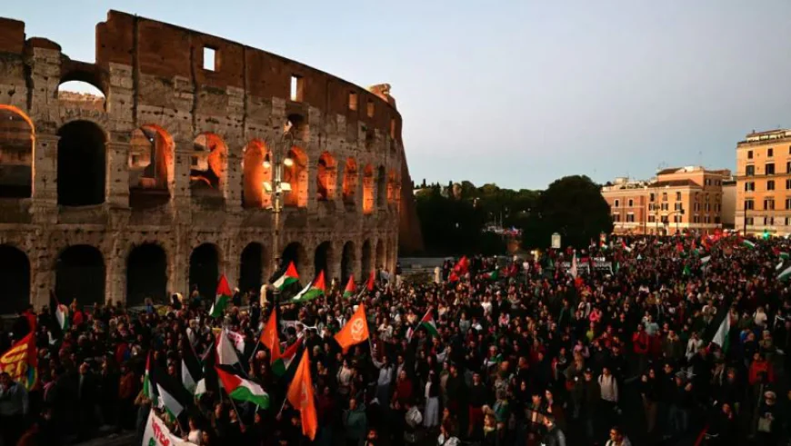 Global Protests Condemn Israeli Interception of Gaza Flotilla