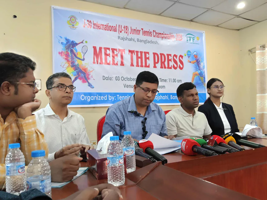 International Tennis Tournament to Begin in Rajshahi Tomorrow